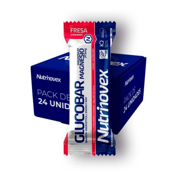 Glucobar© Fresa 24 barritas x 35g