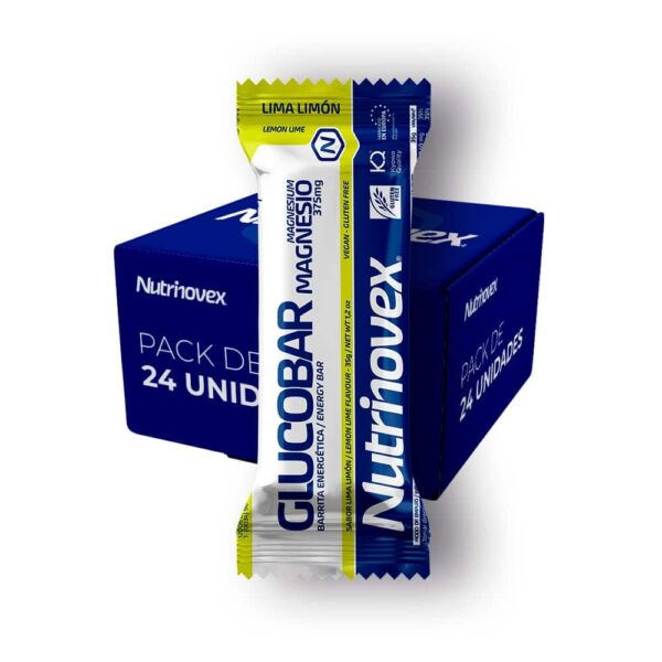 Glucobar© Lima Limón 24 barritas x 35g